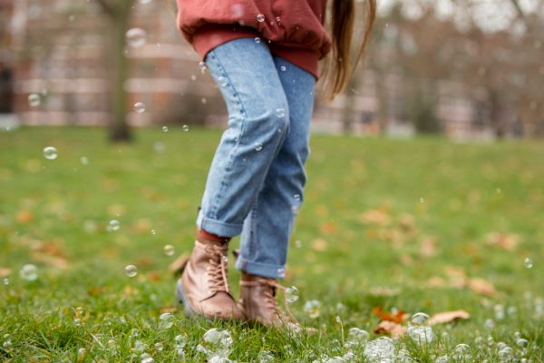 Pantalón vaquero elástico para niños